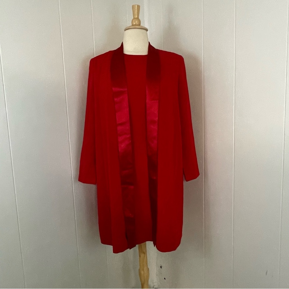 Elegant Red Women's Dress